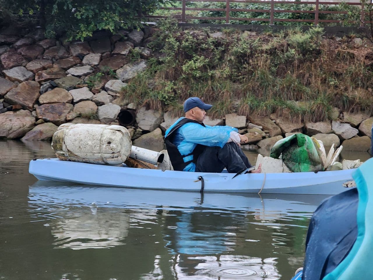 카약 플로깅 현장